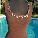 Cache Rib Knit Charm Embellished Hearts Keys Stretch Top New Sz XS/S/M/L $88 NWT Cache Rib Knit Charm Embellished Hearts Keys Stretch Top New Sz XS/S/M/L $88 NWT