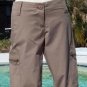 NWT Cache Cargo Zipper Pockets & Legs Pant Jean 0/2/4 Detail Stitching XS/S $98
