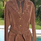 Cache Whip Stitch Removable Self Belt Jacket Top New 0/2/4 XS/S Stretch $138 NWT Cache Whip Stitch Removable Self Belt Jacket Top New 0/2/4 XS/S Stretch $138 NWT