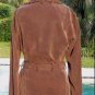 Cache Whip Stitch Removable Self Belt Jacket Top New 0/2/4 XS/S Stretch $138 NWT