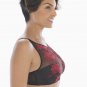 SOMA Black Red 34c Bra Sensuous Opulence Lace NWT