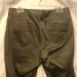 Cache Stretch Crop Pant Sz M/L 8/10/12 Stretch Olive Green Ankle Zipper