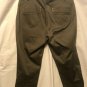 Cache Stretch Crop Pant Sz M/L 8/10/12 Stretch Olive Green Ankle Zipper