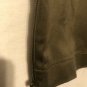 Cache Stretch Crop Pant Sz M/L 8/10/12 Stretch Olive Green Ankle Zipper
