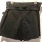 Cache Stretch Short Wrap Skort Skirt Sz 8/10/12 M/L Adjust Zipper Remove Belt