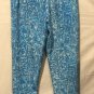 Cache Lot 2 Top Pant Size S / 4 Work Event Suit $215 Vintage Blue White Sky