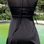 Cache Ruched Embellished Halter Top New XS/S Gemstone Chain Built In Bra $118NWT