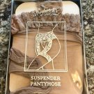 Fredericks of Hollywood Suspender Pantyhose Lace top M/L NWT New Neutral color Fredericks of Hollywood Suspender Pantyhose Lace top M/L NWT New Neutral color