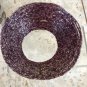 Illuminations Purple Beaded Jar Candle Holder Lamp Shade 3" x 5" New NWT