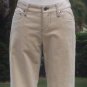 Cache Corduroy Silver Stud Animal Trim Inside Jean Pant New Flair $98 NWT