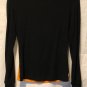Cache Embellished Long Sleeve Tee T Shirt Top Sz S Rhinestones Sequins Stretch