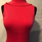 Cache Reversible Stretch Shawl Collar Top New Size S/M Silk Nylon Knit $88 NWT