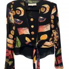 Vtg Dorothy Schoelen Platinum 90s Colorful Top Skirt Set Lined Tribal Pop Art Vtg Dorothy Schoelen Platinum 90s Colorful Top Skirt Set Lined Tribal Pop Art
