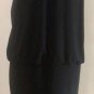 Cache Embellished Open Neck Body Hugging Lined Stretch Drop Waist Dress LBD Sz12
