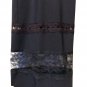 Cache Stretch Navy Blue Pant Flat Front Lace Bottom No Waistband Size 4/6 $118