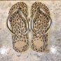 HAVAIANAS Slim LEOPARD Flip Flops 35 / 36