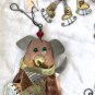 Chico's Mixed Metal Cat Dog Ornaments gold copper silver Beading NWT Lot 3