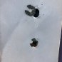 4 Vintage Button Covers + 2 EARRINGS AB Multi Color Beads Pearls Rhinestones NWT