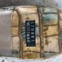 Stuart Weitzman Metallic Croc Tortoise Leather Shoe Sandal 7.5 Gold Yellow Green