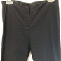 Cache Stretch Black Pant Flat Front Lace Bottom No Waistband Size 4/6 $118