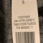 Zelos Gray Fleece Half Zip Pullover Jacket Womens Sz S NEW NWT