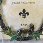 CBK Ltd Metal Enamel Rhinestone Palm Tree Picture Photo Frame New NIB 3.5" x 5"