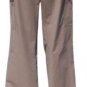Tan Cache Cargo Zipper Pockets and Legs Pant Jean 10/12 L Red Detail Stitching