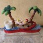Diane's Happy Toes Tea Light Candle Holder Diane Artware Beach Coastal