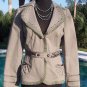 Cache Pearl Embellished Jacket Top New Sz M 6/8/10 Lined Lace Trim $178 NWT