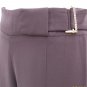 Cache SPLIT-LEG to THIGH Front Back Rhinestone Buckle Pant NWT $138 2/4/6 XS/S