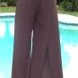 Cache SPLIT-LEG to THIGH Front Back Rhinestone Buckle Pant NWT $138 2/4/6 XS/S