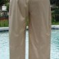Cache Lace Up Bottom Satin Sheen Crop Pant New Size 0/2/4/6/8/10 XS/S/M $98 NWT