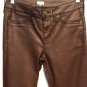 Cache Wine Burgundy Coated Jean Pant Skinny Slim 5 Pocket Stretch 0/2/4 NWT $158