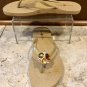 Lindsay Phillips Switch Flip Flops With Adorable Snap On Embellishment 7.5 - 8
