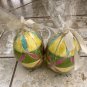 Pottery Barn Easter Egg Shape Candles Lot Bundle 2 40Hrs each 80 hrs New NWT