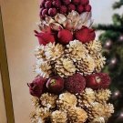 Red and Gold Decorated Table Top Tree Christmas 24" New NIB Dillard Trimmings Red and Gold Decorated Table Top Tree Christmas 24" New NIB Dillard Trimmings
