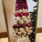 Red and Gold Decorated Table Top Tree Christmas 24" New NIB Dillard Trimmings