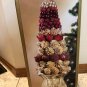 Red and Gold Decorated Table Top Tree Christmas 24" New NIB Dillard Trimmings