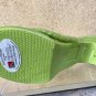 Diane's Happy Toes Tea Light Candle Holder Green Flower Thong Diane Artware 2004