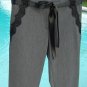 Cache Lace Self Belt Bi Stretch Crop Pant New Sz 2/4/6/8/10/12 XS/S/M/L $118 NWT