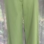 BCBG MaxAzria Stretch Cotton Crop Pant New 4/6/8/10 S/M Green White Trim $134