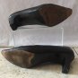 Stuart Weitzman Black Textured Shoe Pump Size 7.5 2 1/2" heel Classic