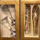 Dillards Wine Champaign Glass Embellished Beaded Wire Ornaments Lot 4 New NWT Dillards Wine Champaign Glass Embellished Beaded Wire Ornaments Lot 4 New NWT