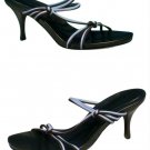 Donald Pliner Couture Mesh Elastic Leather Shoe NIB Black White $225 Strappy New Donald Pliner Couture Mesh Elastic Leather Shoe NIB Black White $225 Strappy New