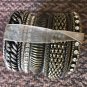 Cache 6 Lot Bundle Bronze tone Bangle bracelets multi size and embellishment New