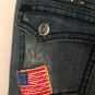 Cache Contour Elaborate Embellished Jean Pant Size 4/6 Denim Stretch $188 NWT