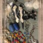 17 Pair Lot Vintage Rhinestone Dangle Designer Earrings Custom Designed Estate