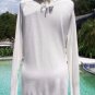 Cache Peek A Boo Knit Top Sz L/XL Exaggerated Collar Tunic Stretch New $118 NWT