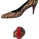 Donald Pliner Couture Congo Hair Calf Gator Leather Shoe New Pump $350 Leopard Donald Pliner Couture Congo Hair Calf Gator Leather Shoe New Pump $350 Leopard