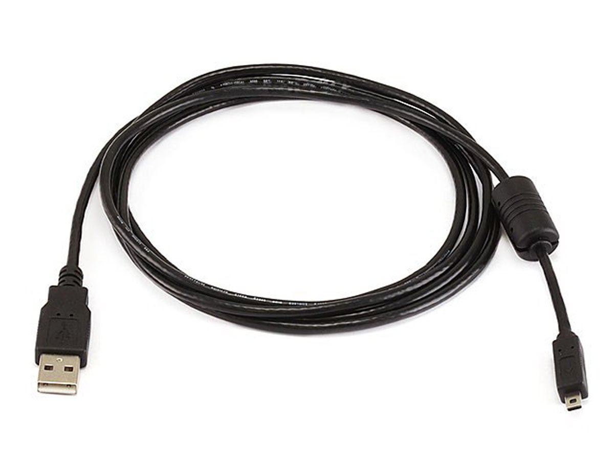 USB Replacement Cable A Male to Mini B 8-Pin for Nikon UC-E6 D-Series ...